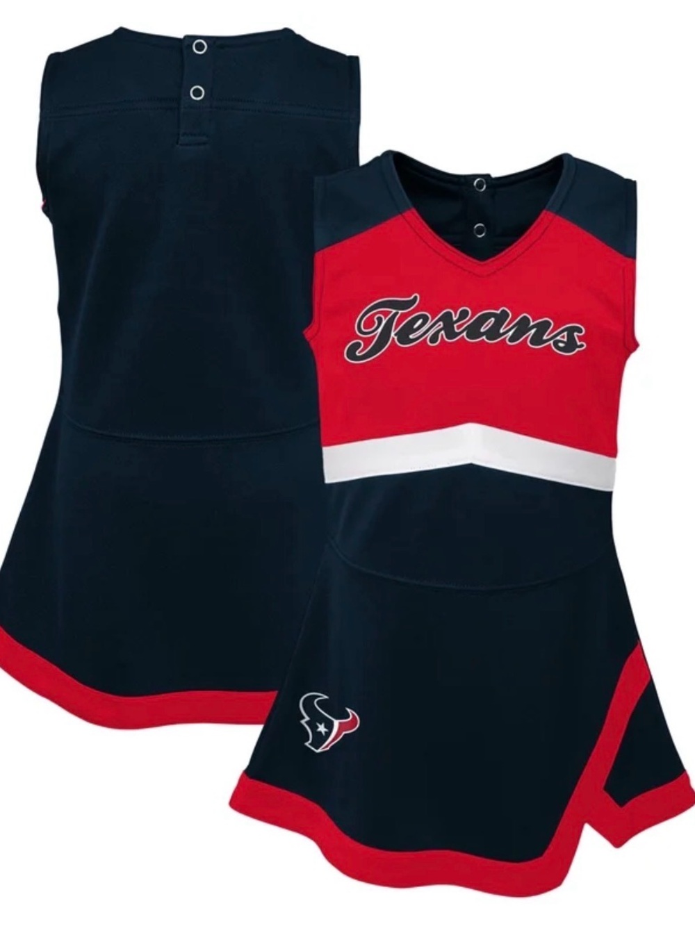 NFL Infant Texans Tank Dress in Red, Navy & White 18 month